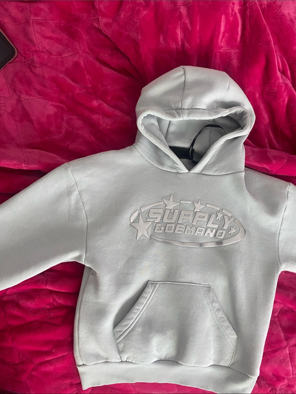 Supply & demand hoodie size small for ages (8-10)